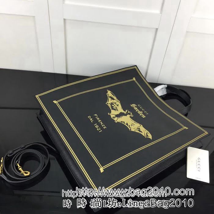 GUCCI古馳原單 新款GUCCI高仿新款專櫃品質原單貨實物實拍 513908克蝙蝠手提購物袋 HY1187